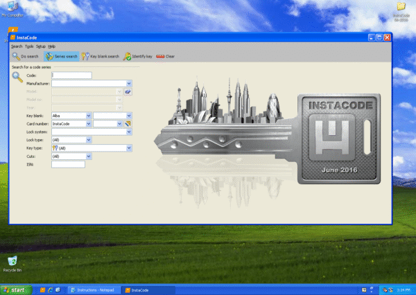 Locksmith software v2016.6