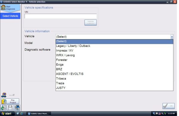 Subaru Select Monitor 4 v26.6