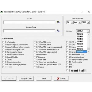 Bosch Esi Tronic 2018.1 Keygen